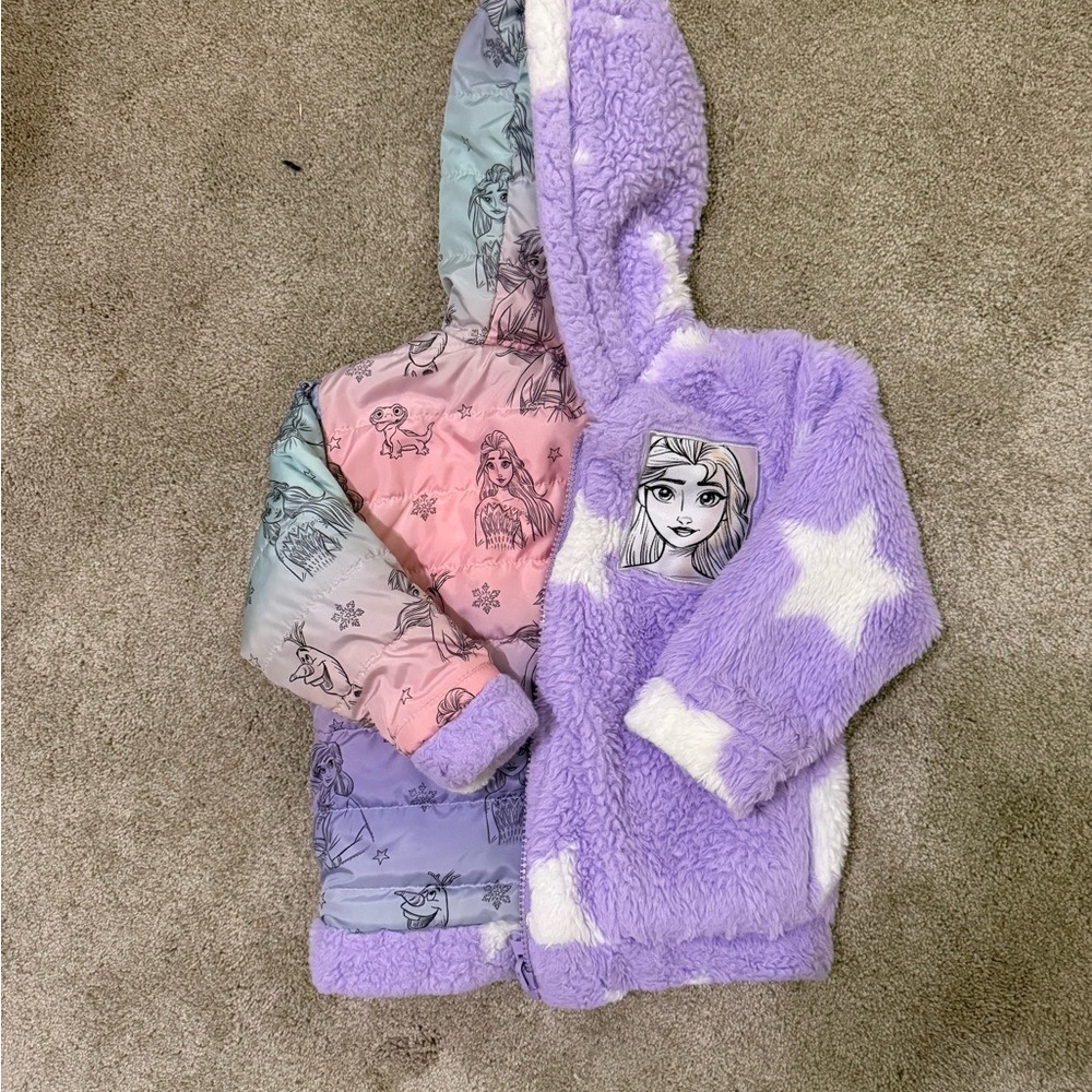 Disney’s Frozen II Reversible Toddler Coat